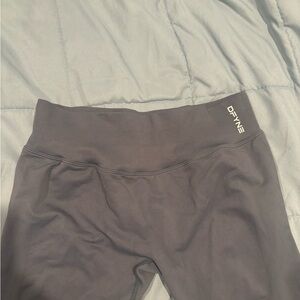 Dfyne Women's Grey Leggings